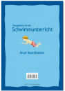 Übungskarten Brust Koordination – laminierte Folien für den Schwimmunterricht
